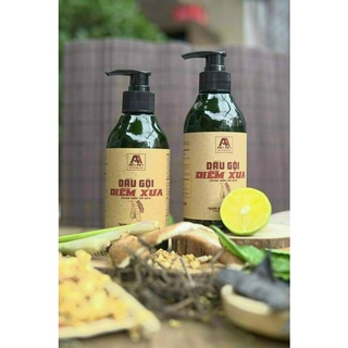 Dầu gội thảo mộc thiên nhiên, dầu gội bồ kết tinh chất bưởi Diễm Xưa 100% thảo dược