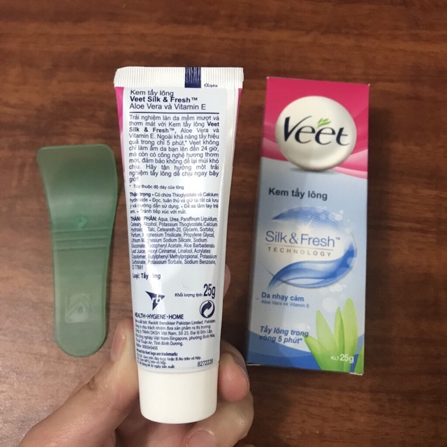 KEM TẨY LÔNG VEET DÀNH CHO DA NHẠY CẢM 25G & 50G( hàng chính hãng phân phối bời cty DKSH Việt Nam)