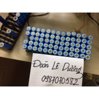 Pin 18650 tháo pin xe đạp điện bao sống ( 1 viên )