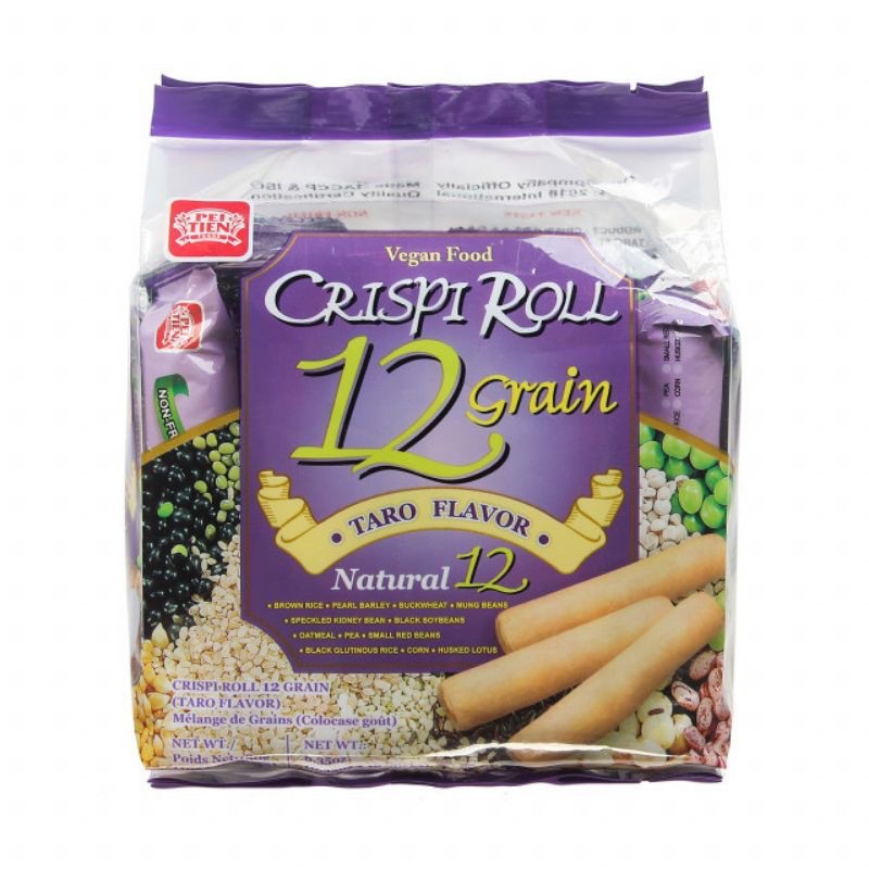 Bánh Crispi Roll 12 loại ngũ cốc 180g(4 vị)