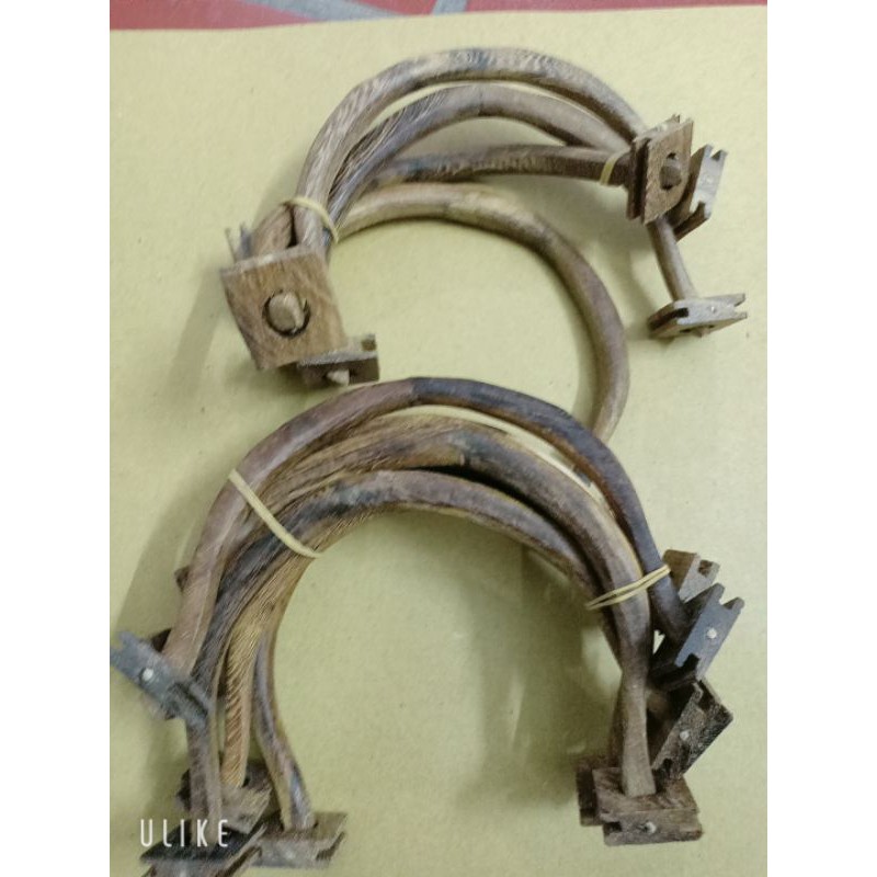 Cầu Góc 2 tai bằng Mây- cầu góc cho chim -00x00x00 giúp lồng chim thêm rực rỡ