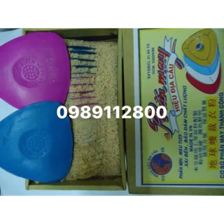 Phấn dùng vẽ cắt may Địa Cầu loại tốt hộp 4 màu