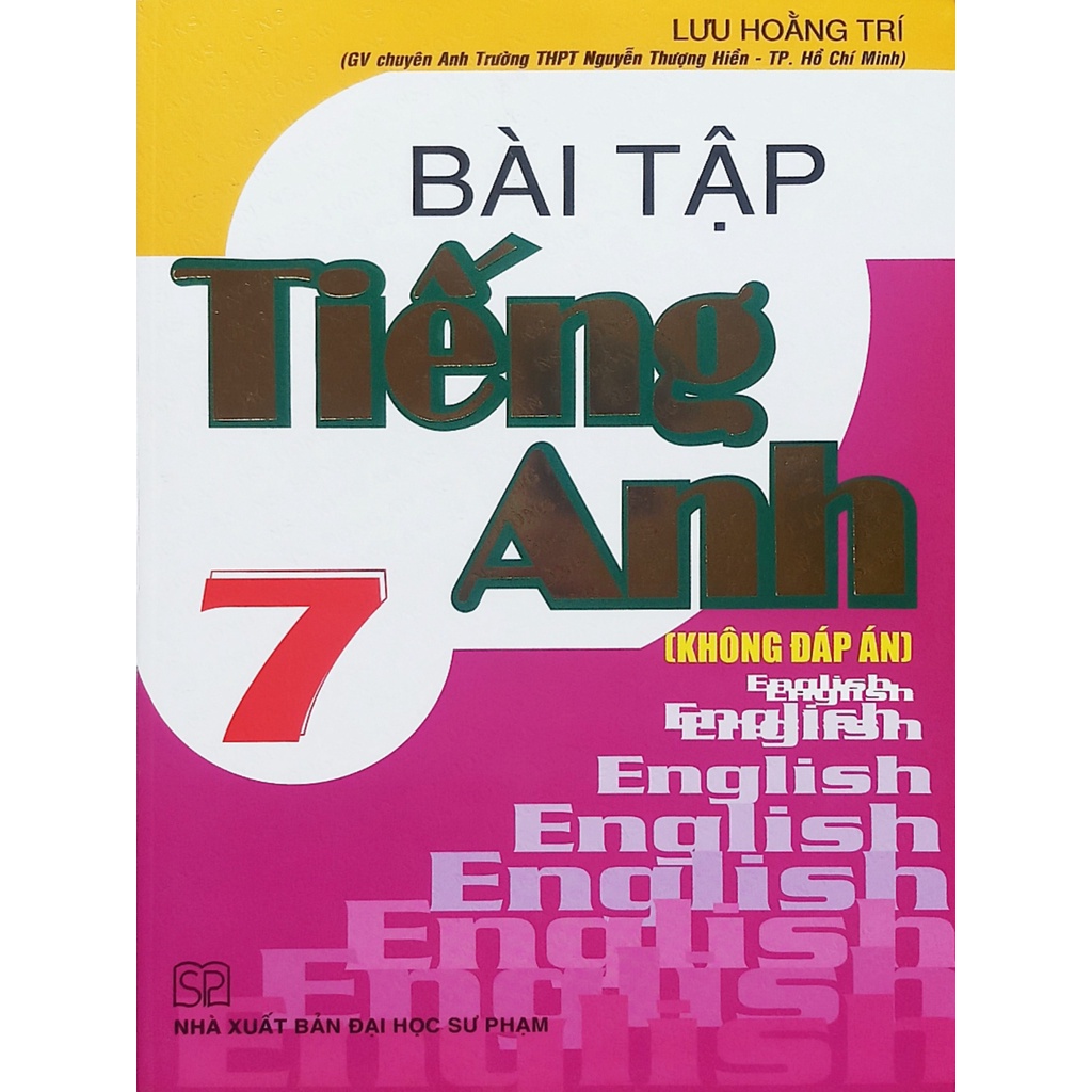 Sách HA - Bài tập tiếng Anh 7 - Không đáp án (B55)