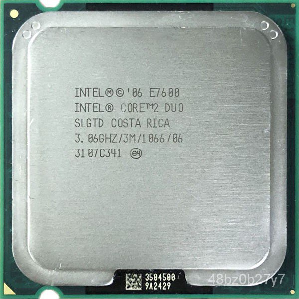5pzc Intel Core 2 Duo E7600 3.0 GHz Dual-Core CPU Processor 1066 L2=3M 65W LGA 775