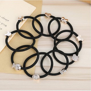 Dây cột tóc đính hạt charm SC20