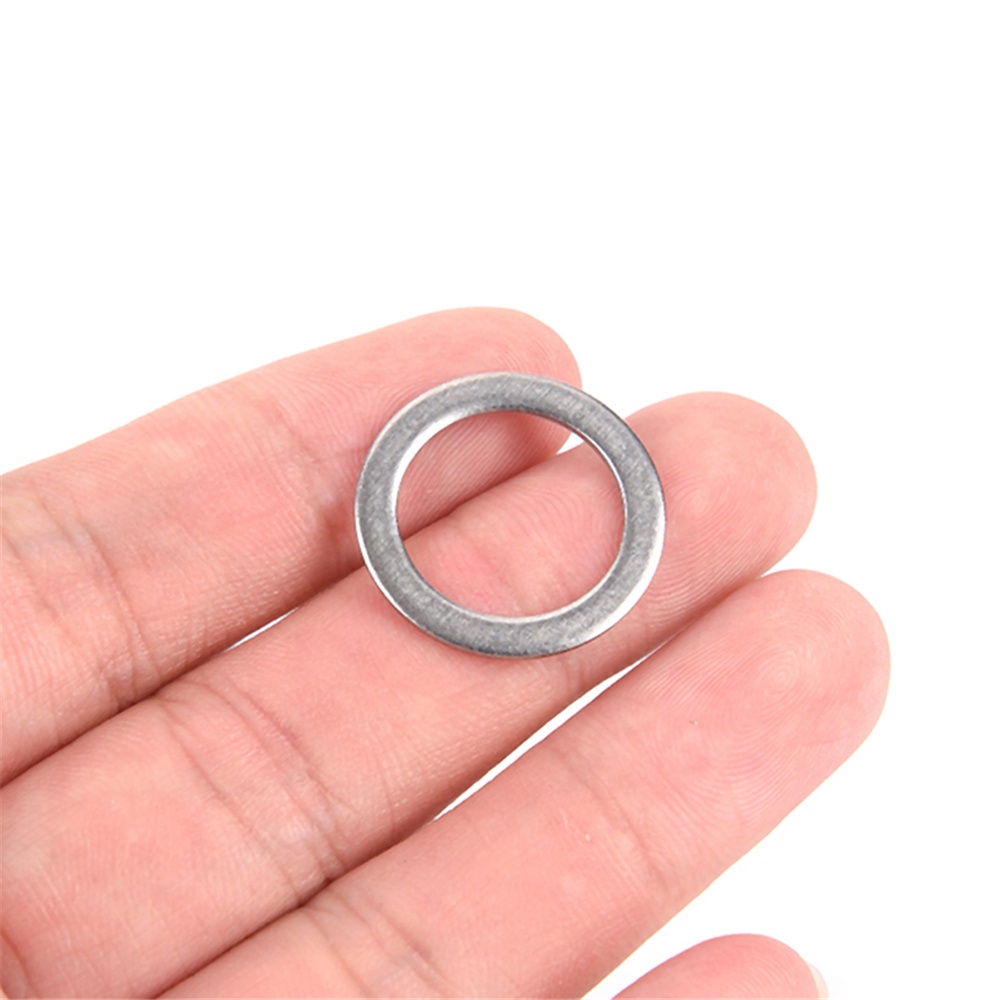 Set 10 Vòng Đệm Bảo Vệ Bàn Đạp Xe Đạp Thể Thao Bằng Thép Không Gỉ