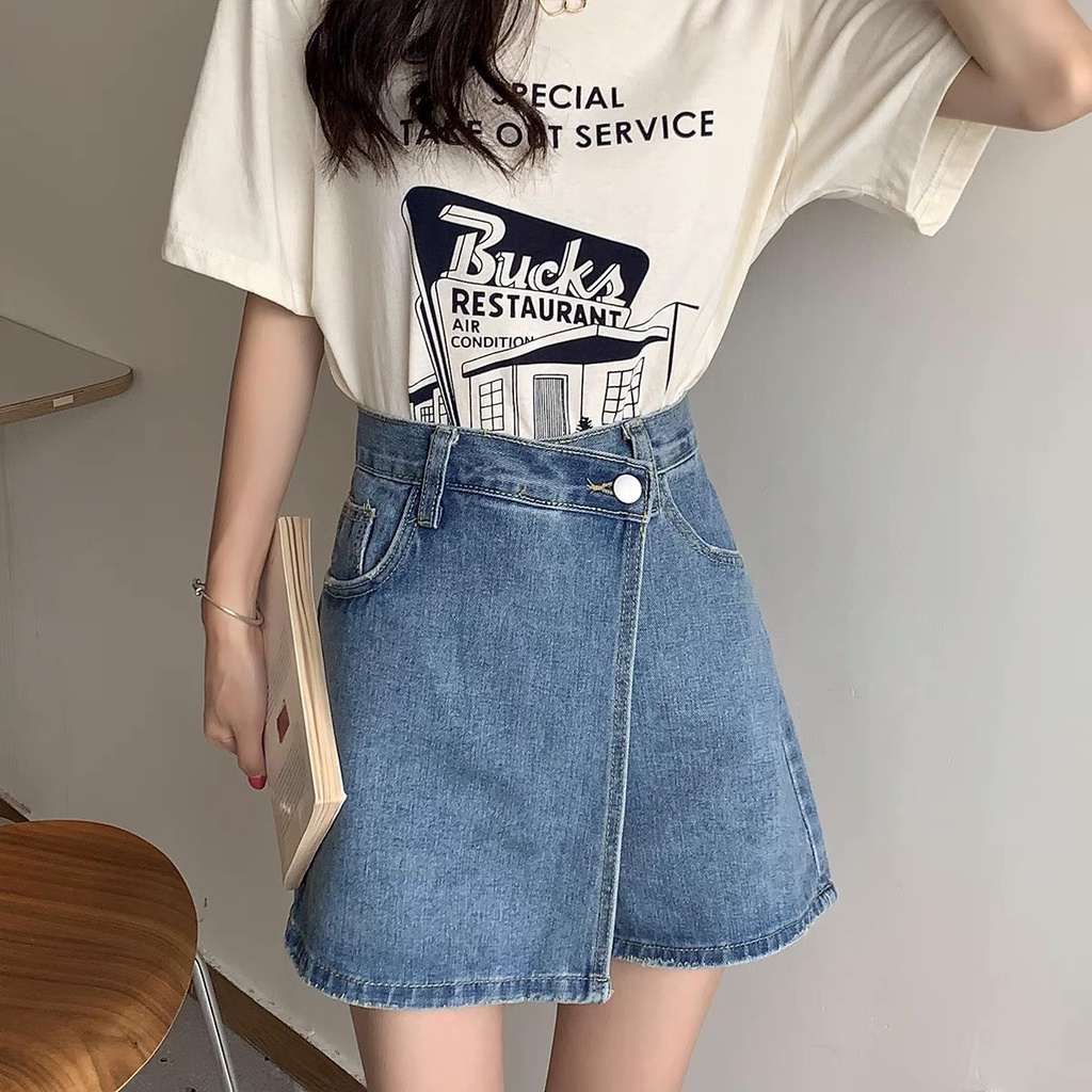 Quần Short Cạp Cao Phong Cách Ulzzang_C26 | BigBuy360 - bigbuy360.vn