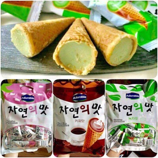 Thùng 12 gói x300gr/ gói bánh ốc quế Adorable HQ