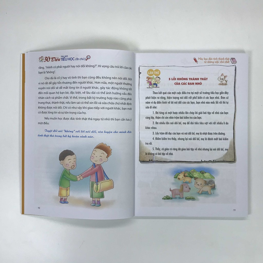 SÁCH - 30 Điều học sinh tiểu học cần chú ý