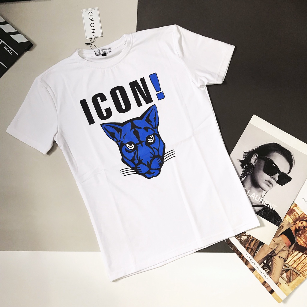 Áo thun nam cổ tròn chất liệu cotton co giãn thoáng mát chuẩn shop | BigBuy360 - bigbuy360.vn