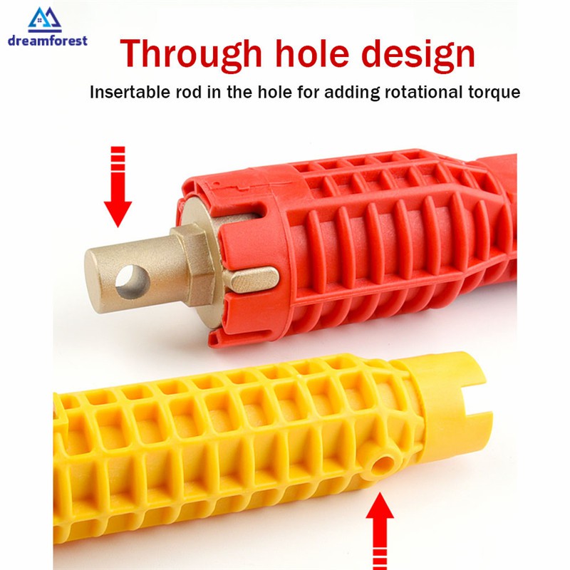 Cờ lê cán siêu dài sửa ống nước bồn rửa chuyên dụng