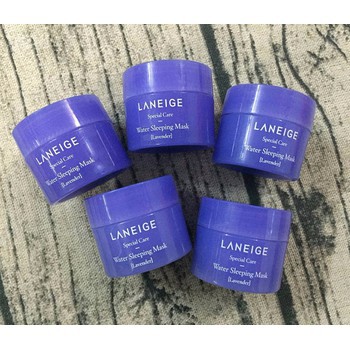 Mặt nạ ngủ Laneige Lavender + Không Mùi 15ML ( Xanh Dương + Tím )