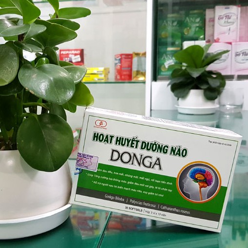 Hoạt Huyết Dưỡng Não DongA - Hỗ trợ bổ não, lưu thông máu (Hộp 6 vỉ x 5 viên)