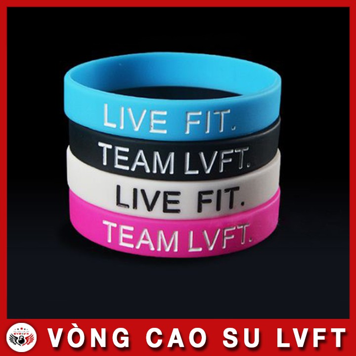 Vòng tay cao su gym - Vòng tay thể thao LVFT