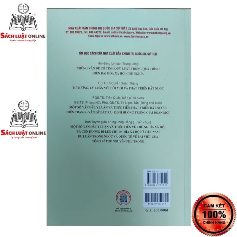 Sách - Chủ nghĩa xã hội Việt Nam lôgíc đổi mới và phát triển