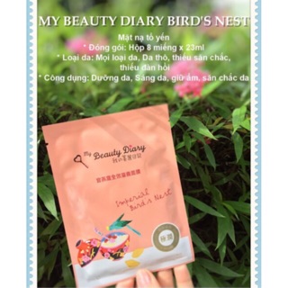 Mặt nạ dưỡng trắng, dưỡng ẩm phục hồi da mybeauty diary
