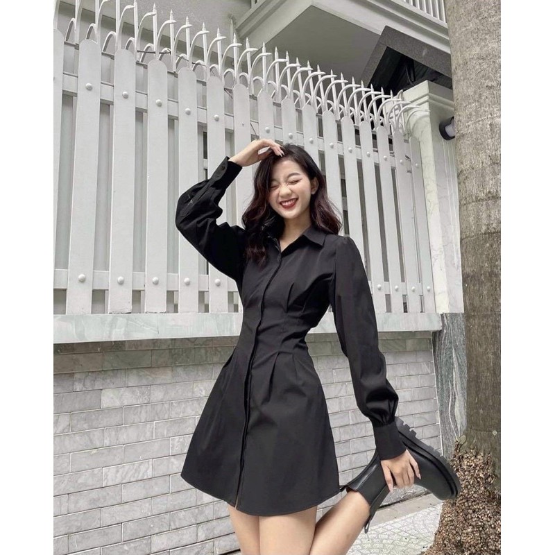 ĐẦM TAY DÀI CATUS DRESS form chuẩn thiết kế thanh lịch dịu dàng phá cách cut-out sau lưng sexy quyến rũ