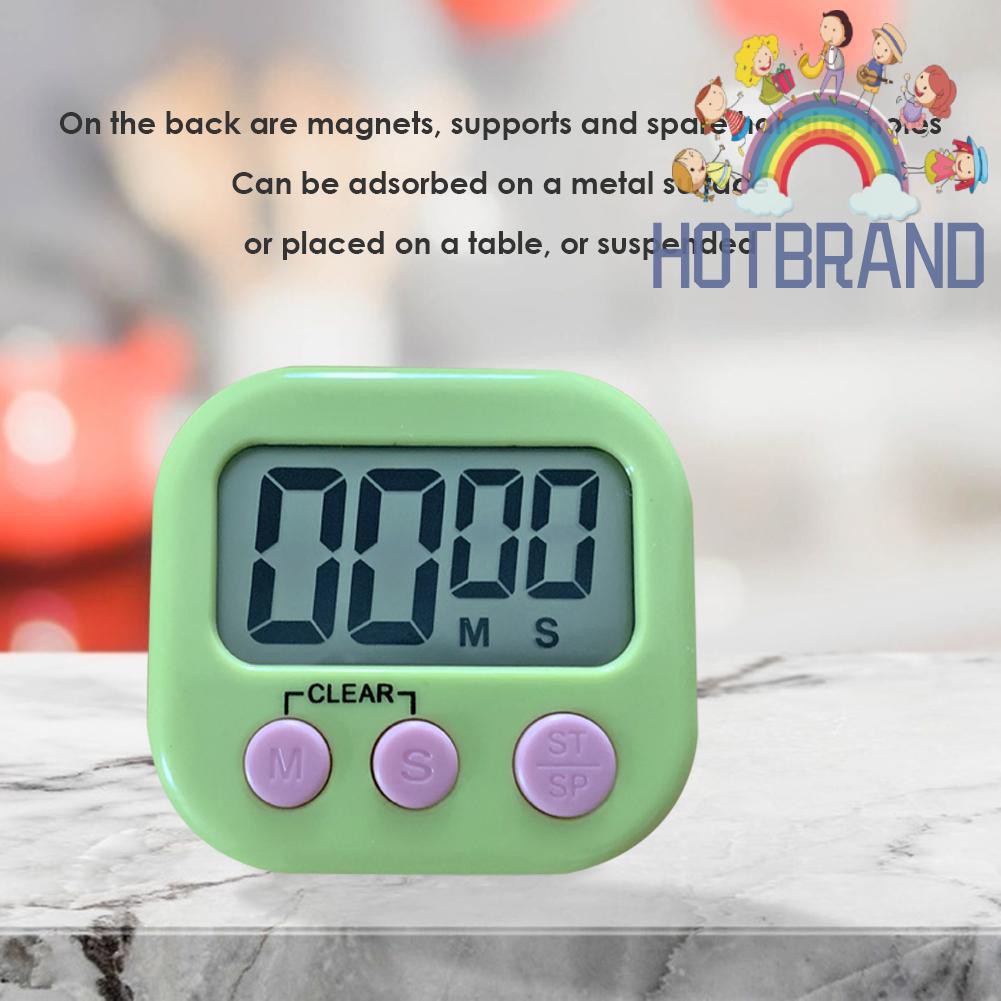 Đồng Hồ Đếm Ngược Điện Tử Màn Hình Lcd Kèm Giá Đỡ