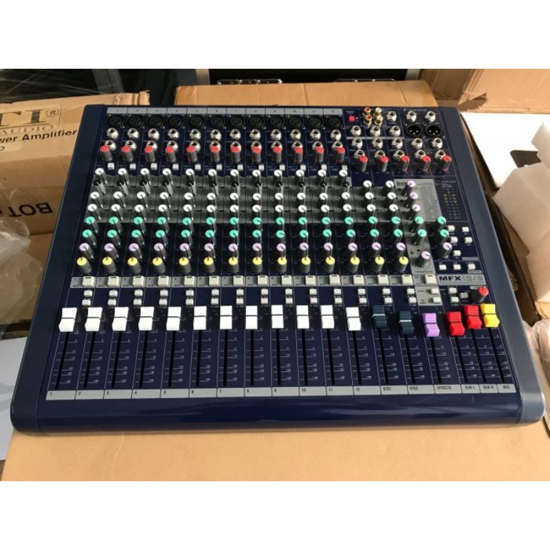 Bàn mixer soundcraft mfx8/2 hàng loại 1 - mfx8/2- mixer mfx8 - soundcraft mfx 8/2- MFX 8/2