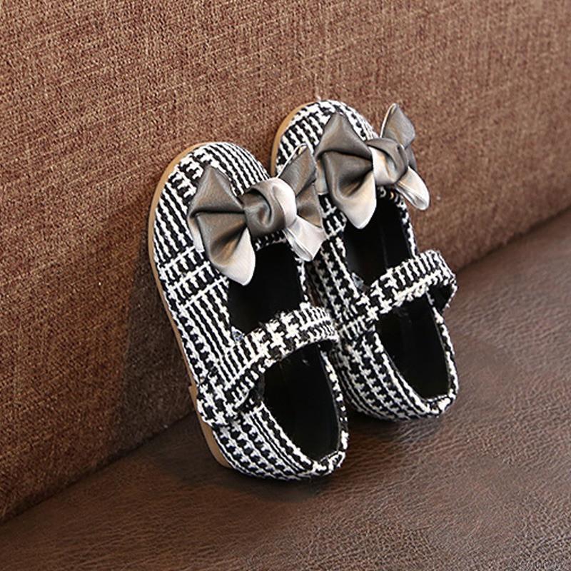 Giày búp bê đính nơ xinh xắn dành cho bé gái