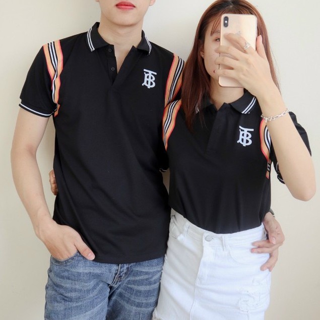 Áo thun nam chữ in nổi tay ngắn dập vân cổ bẻ áo polo nam đẹp | BigBuy360 - bigbuy360.vn