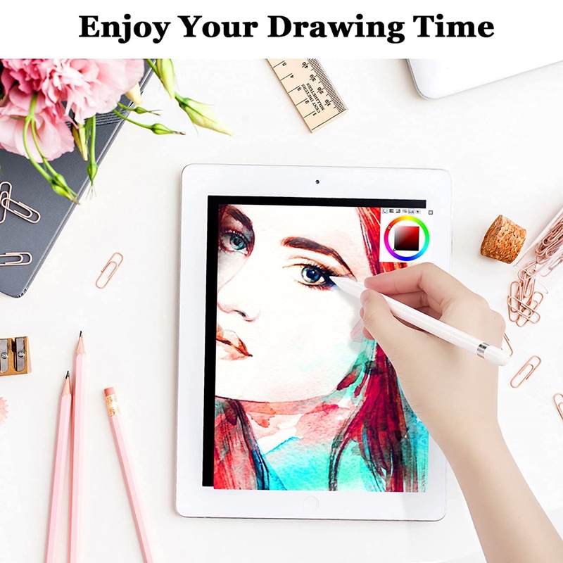 Đầu bút cảm ứng Dllencase độ nhạy cao thích hợp cho iPad Pencil 1/2 1st 2nd Generation A256