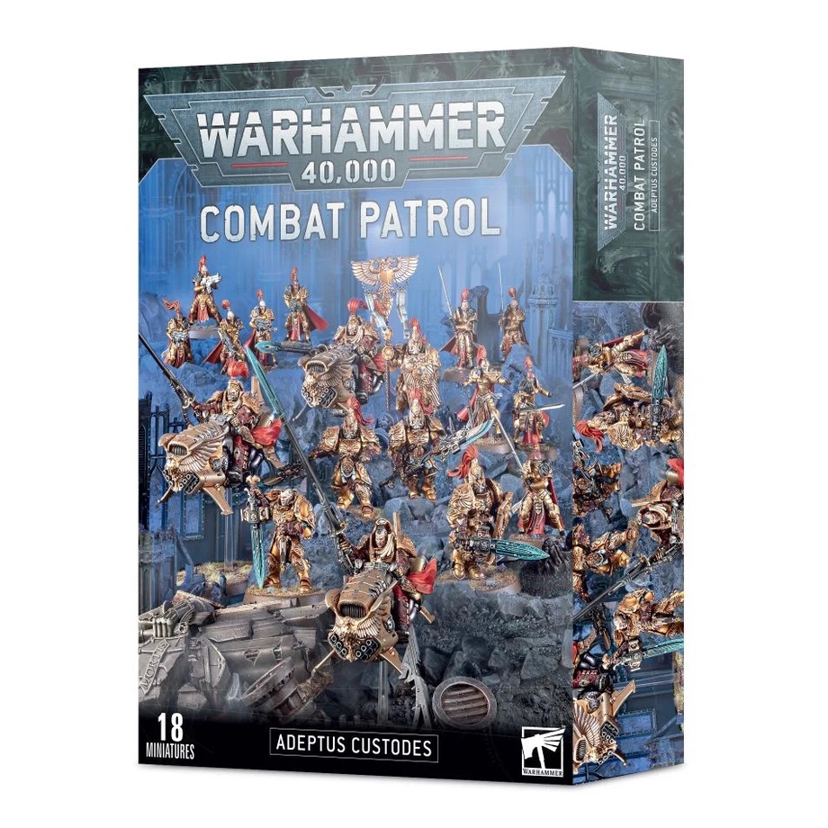 Mô hình nhân vật Warhammer 40k Combat Patrol: Adeptus Custodes