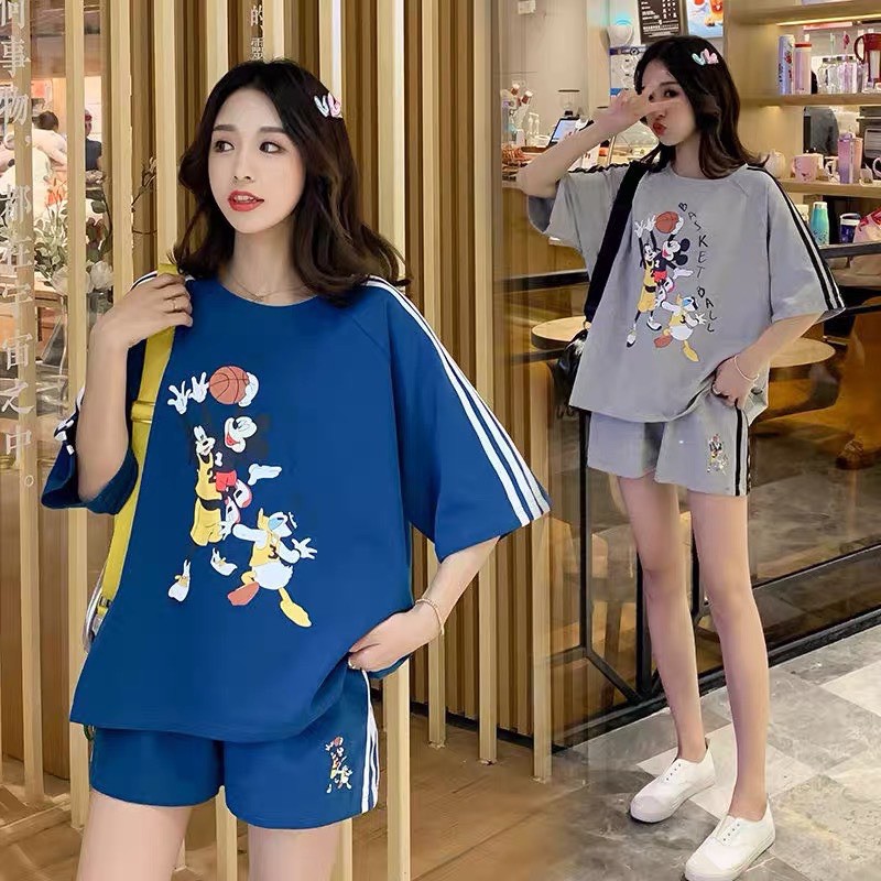 [Mã WASTCOOL giảm 15% tối đa 50K đơn 99K] BÁN SỈ BỘ MICKY QUẦN ĐÙI 3 MÀU XANH ĐEN GHI CHO NỮ | BigBuy360 - bigbuy360.vn