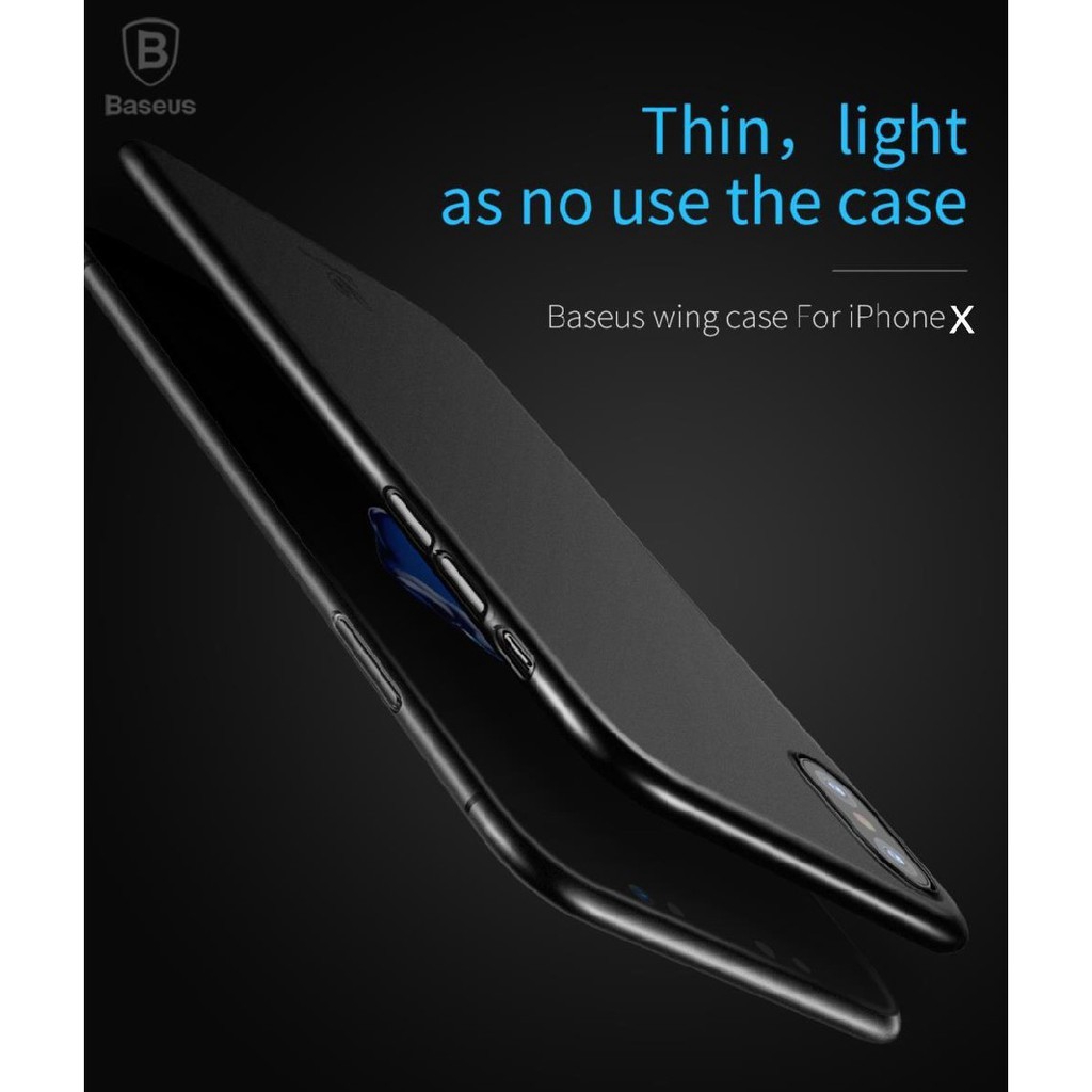 Ốp lưng siêu mỏng hiệu Baseus cho iPhone 11 Pro X XR XS Max