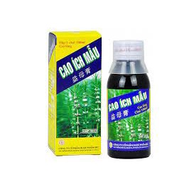 CAO ÍCH MẪU OPC SIRO / CAO ICH MAU NUOC/CAO ICH MAU OPC 180ML