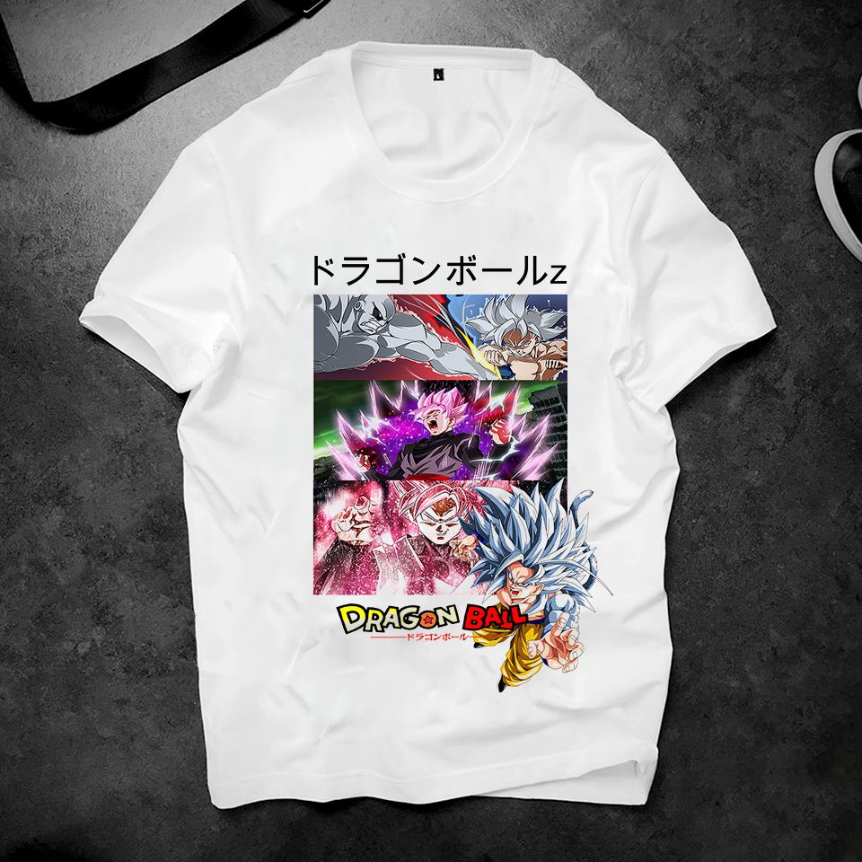 Áo thun form rộng unisex hình GoKu chất vải đẹp2019ts764