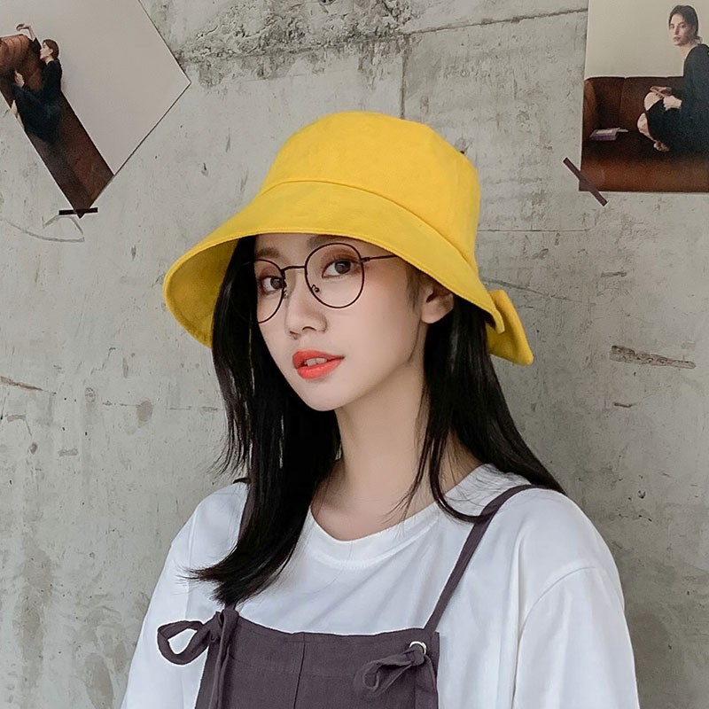Nón Tai Bèo Màu Sắc Dễ Phối Đồ Thời Trang Xuân Hè Phong Cách Hàn Quốc Cho Nữ