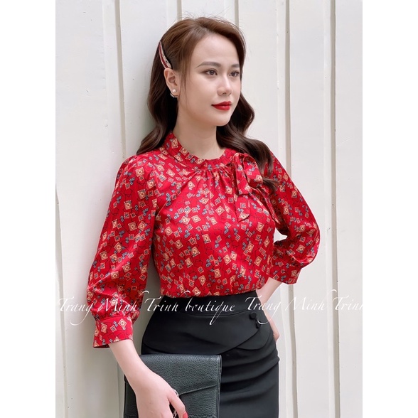 Áo lụa cổ tròn 🔸 HÀNG CAO CẤP 🔸 áo lụa Satin với 6 màu sắc đa dạng phù hợp cho mọi lứa tuổi | BigBuy360 - bigbuy360.vn