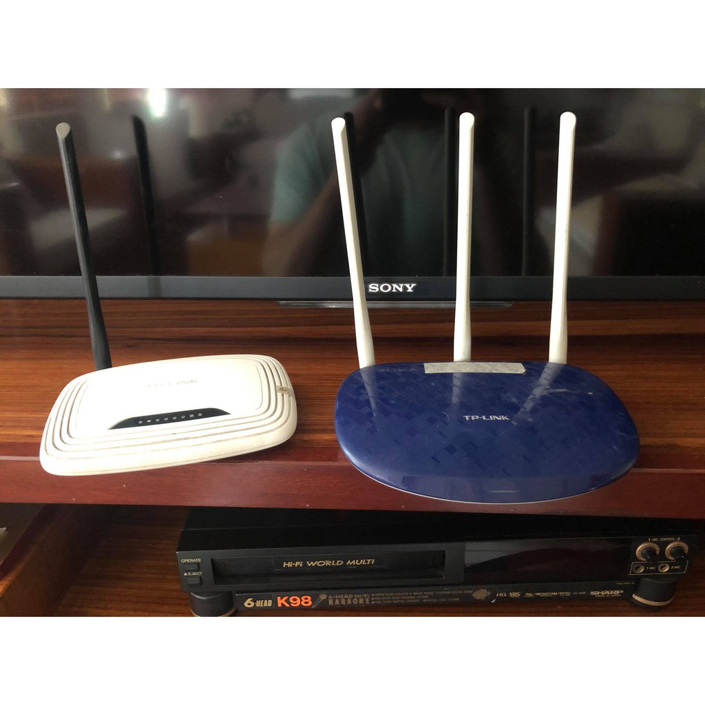 Bộ phát Tplink 3 râu 886n xuyên tường tốc độ 450m