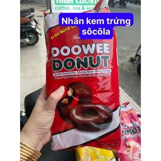 BỊCH 12 GÓI Bánh Donut Sô Cô La 300g (Doowee Donut) - CÓ ĐỦ 6 VỊ