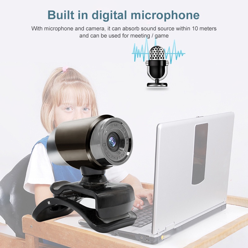 Webcam Usb Không Cần Trình Điều Khiển Âm Thanh Có Micro Cho Máy Tính | BigBuy360 - bigbuy360.vn