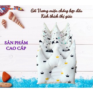 Gối vương miện CAO CẤP [CHỐNG BẸP ĐẦU] - KÍCH THÍCH THỊ GIÁC