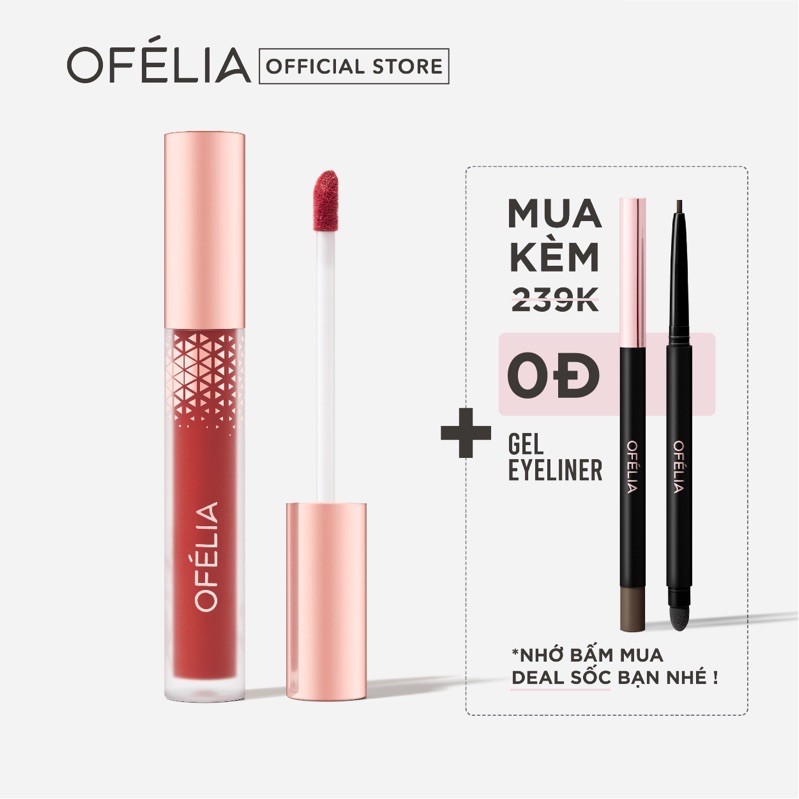 Son Kem Lì Màu Amelia - OFÉLIA Touch Of Rose (4ml) | BigBuy360 - bigbuy360.vn