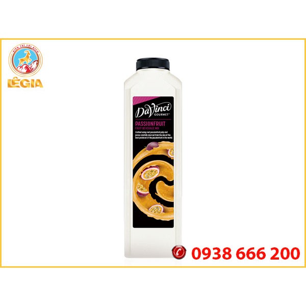 Mứt Chanh Dây  DAVINCI 1l (PASSIONFRUIT FRUITMIX)