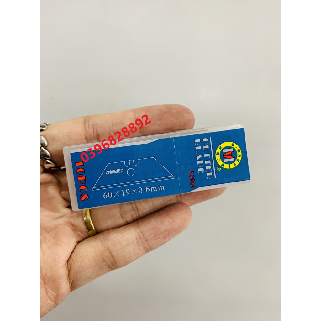 Bộ lưỡi dao đa năng 60*19*0.6mm C-mart A0044