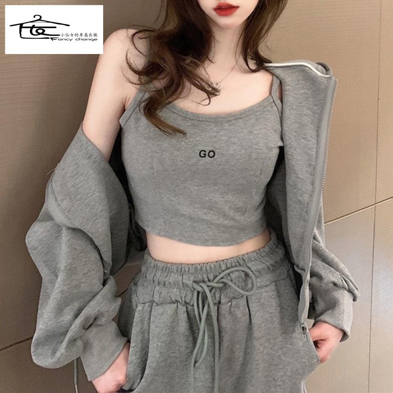 Bộ Đồ Thể Thao Dài Tay Phong Cách Năng Động Trẻ Trung Dành Cho Nữ