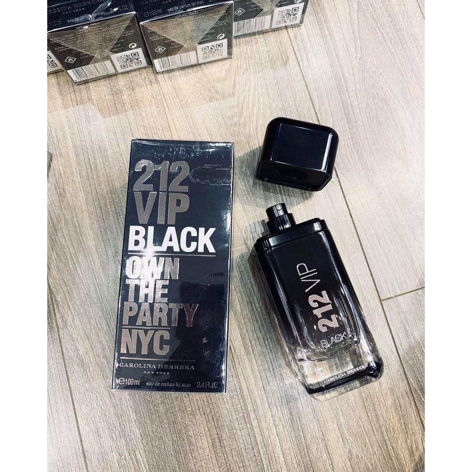 Nước hoa nam 212 VIP BLACK - Own the party NYC 100ml