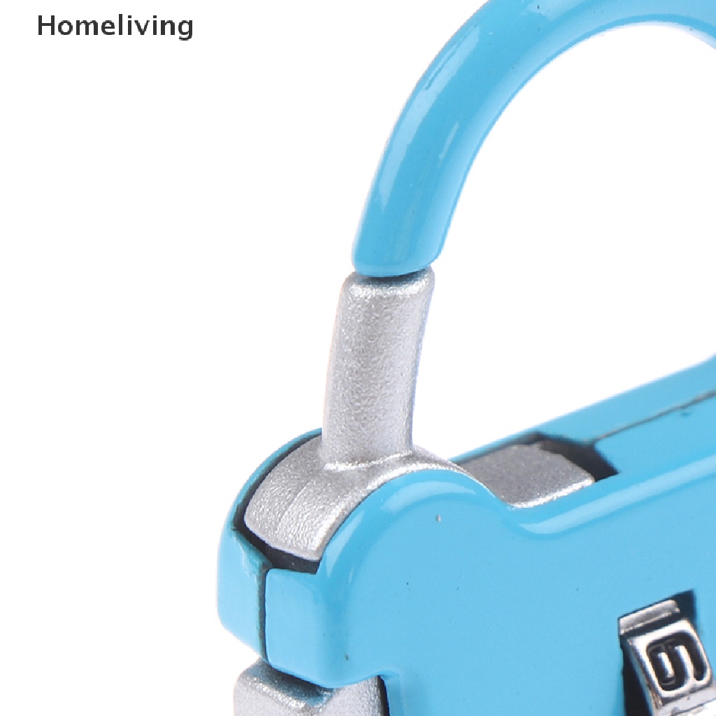 Ổ Khóa Mật Khẩu 3 Số Mini Bằng Kẽm Tiện Dụng Mang Theo Du Lịch