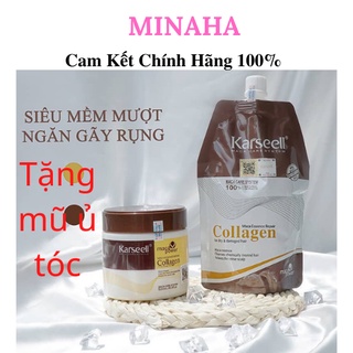 Ủ TÓC, KEM Ủ TÓC, DẦU HẤP PHỤC HỒI COLLAGEN KARSELL 500ML CHÍNH HÃNG