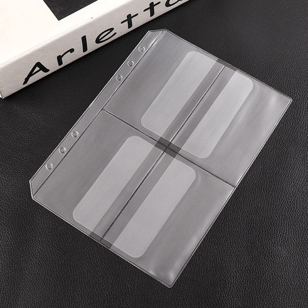 Túi Đựng Tài Liệu Khổ A5 A6 Bằng PVC Tiện Dụng