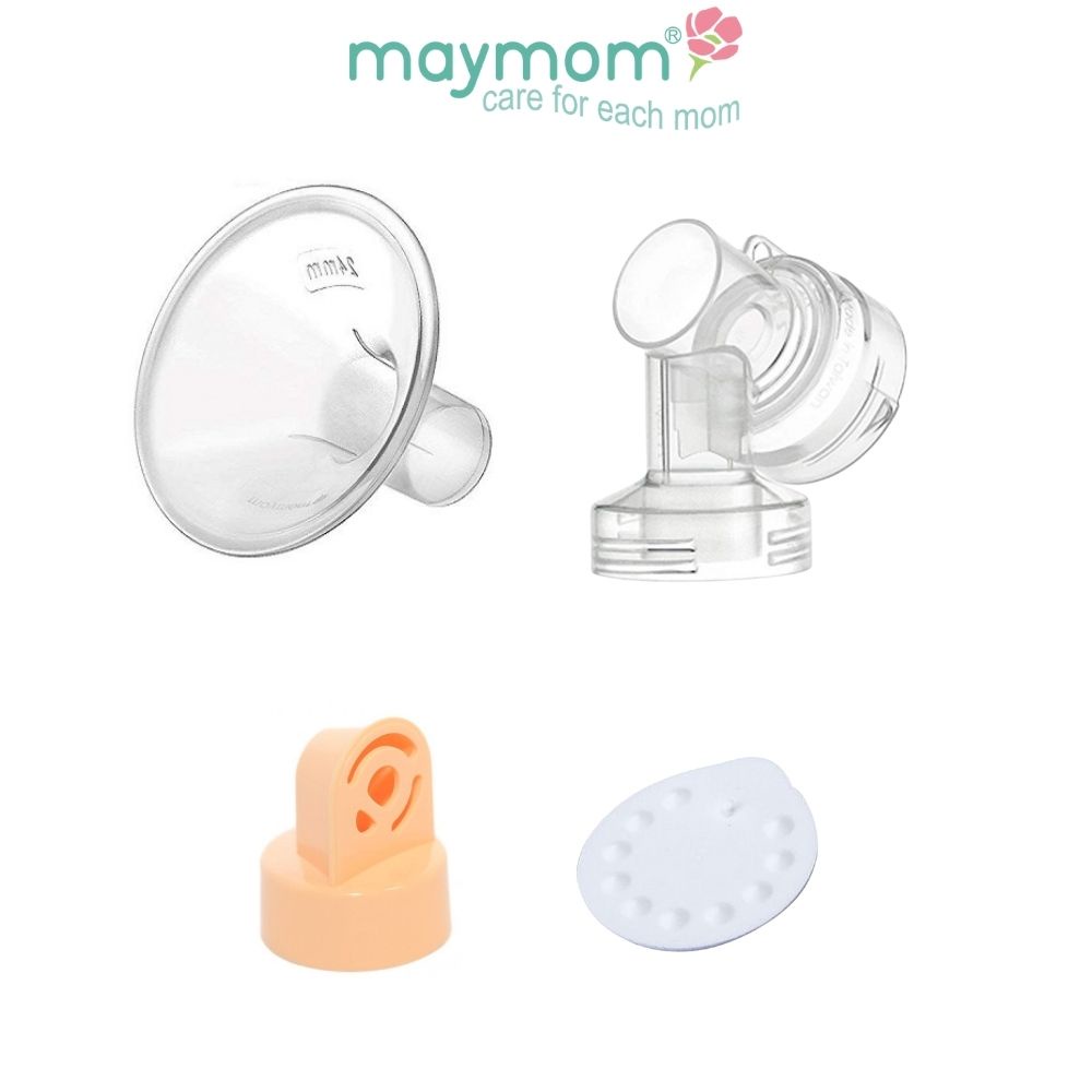 Phụ Kiện Máy Hút Sữa Medela Thương Hiệu Maymom, Tương Thích Máy Medela Swing, Nhiều Lựa Chọn Size Phễu Hút Sữa