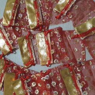 100 Túi muối lộc, túi thơm, túi đỏ...(100 túi)