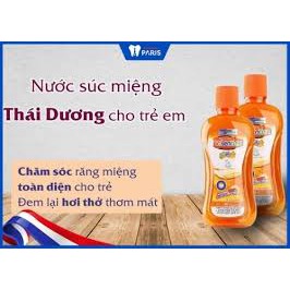 NƯỚC SÚC MIỆNG VALENTINE KINDDY SAO THÁI DƯƠNG - Trị nhiệt miệng , hôi miệng 250ml