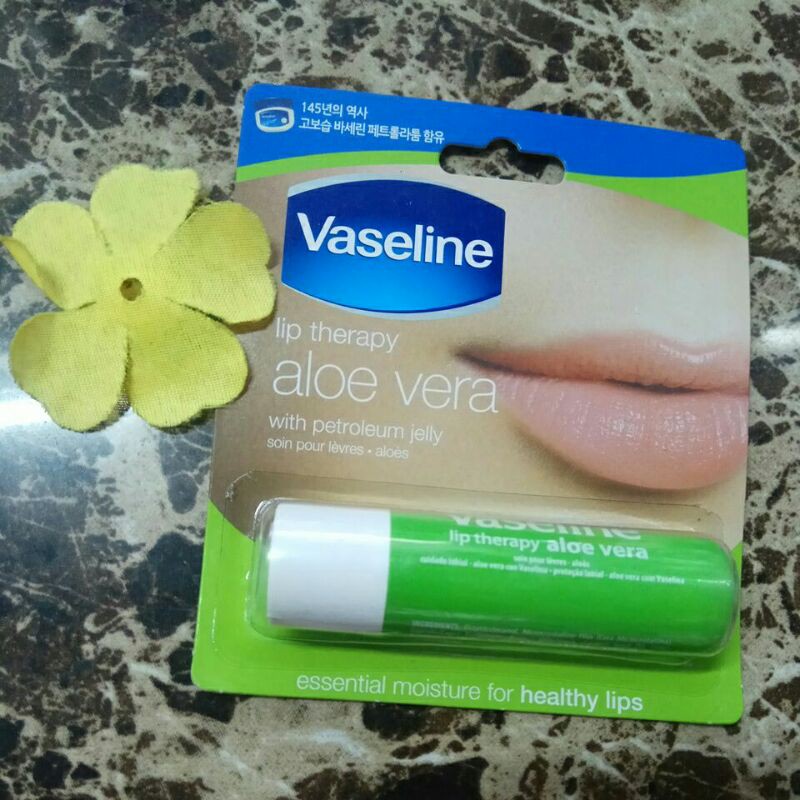 Sáp dưỡng môi mềm mịn Vaseline 4,8 g Hàn Quốc .