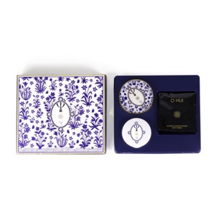 Set phấn nước Ohui Ultimate Cover Cushion Matt Finish Flower Edition Set